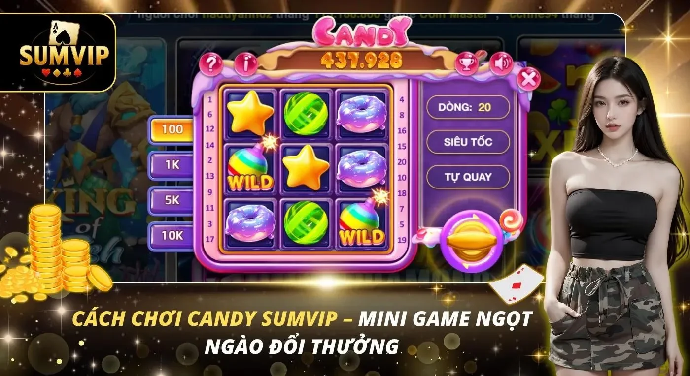 Cách Chơi Candy SumVip – Mini Game Ngọt Ngào Đổi Thưởng Cách Chơi Candy SumVip – Mini Game Ngọt Ngào Đổi Thưởng